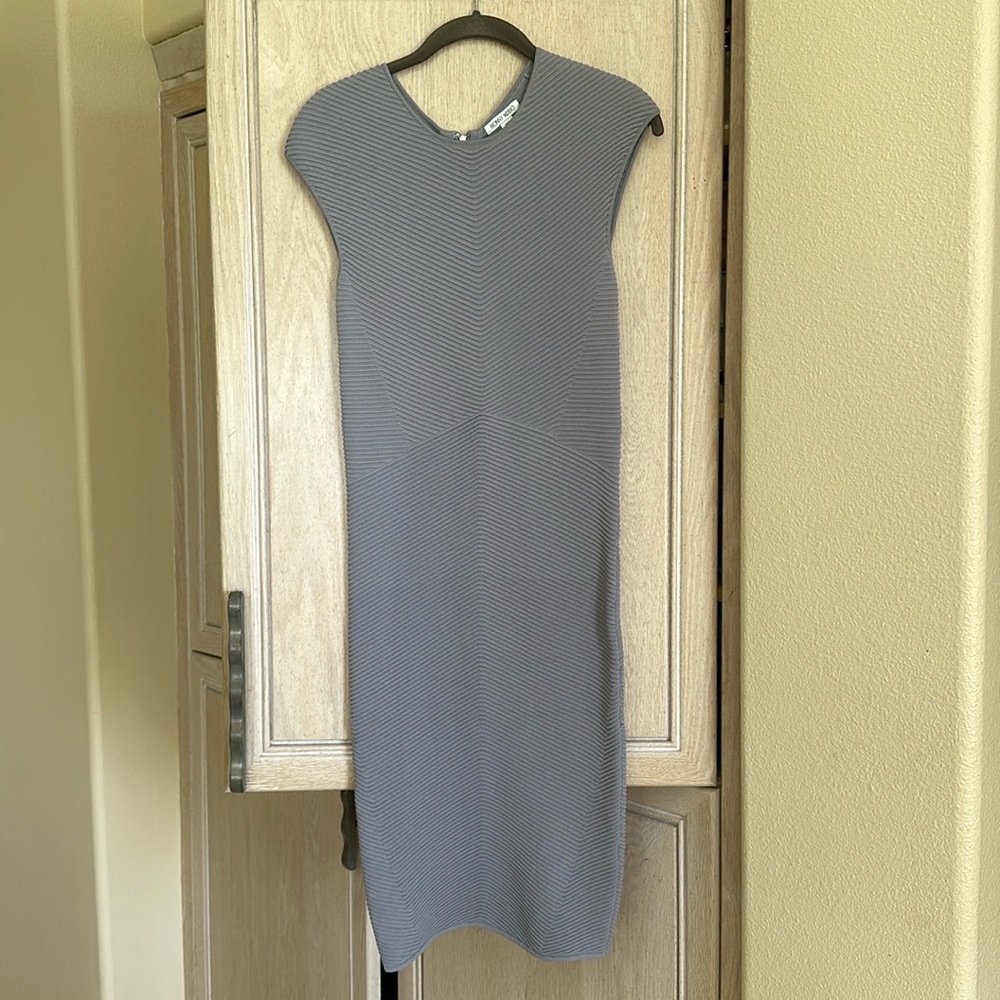 Ronny Kobo NWT Grey Mini Dress